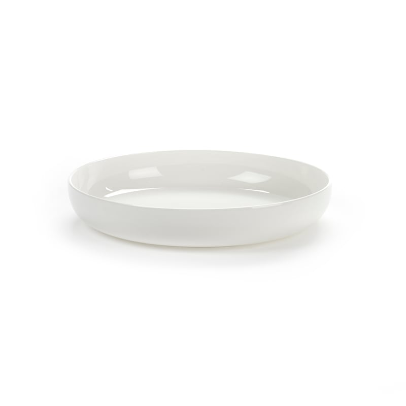 Serax Base small plate with high rim white 16 cm