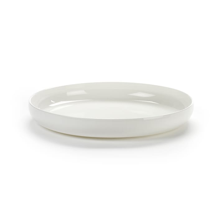 Base small plate with high rim white - 20 cm - Serax