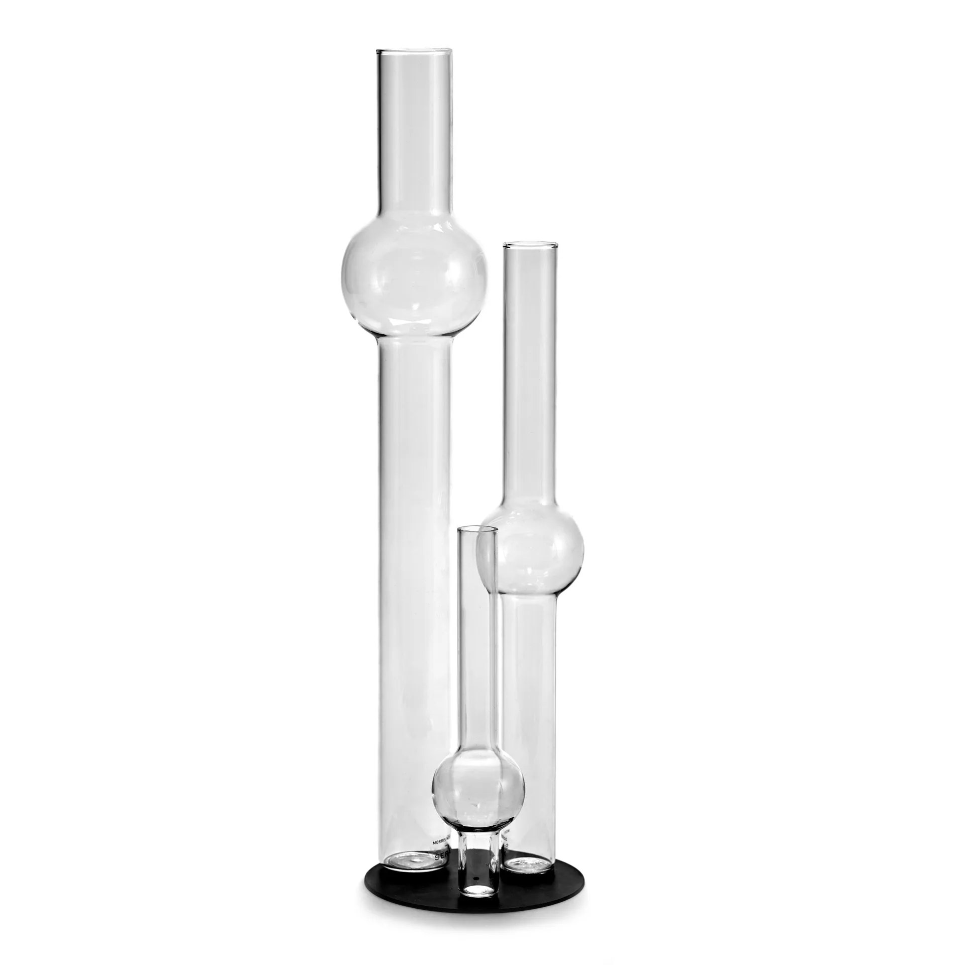 Bubblebubble vase 3 pieces, clear Serax