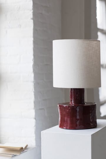 Catherine table lamp 47 cm - Red-white - Serax