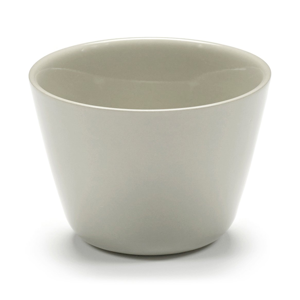 Serax Cena handleless cappuccino cup 25 cl Sand | Scandinavian Design | Coffee cups | Grey