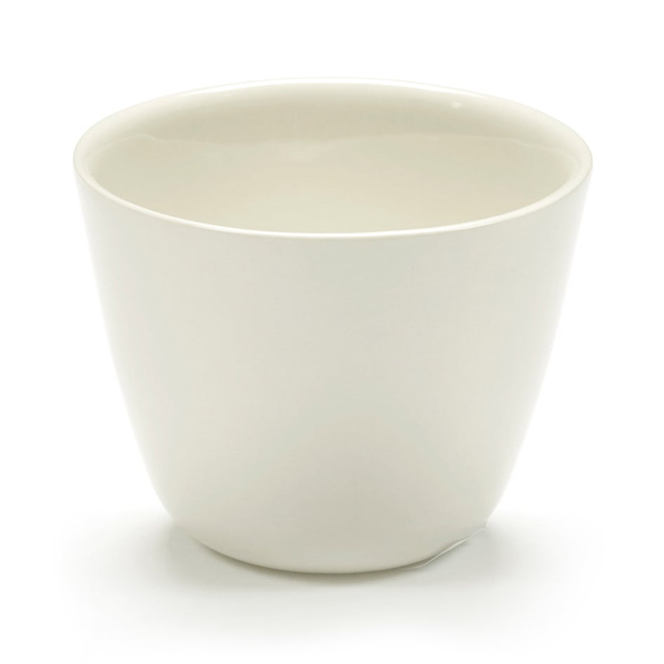 Serax Cena handleless espresso cup 12 cl Ivory | Scandinavian Design | Espresso cups | Beige