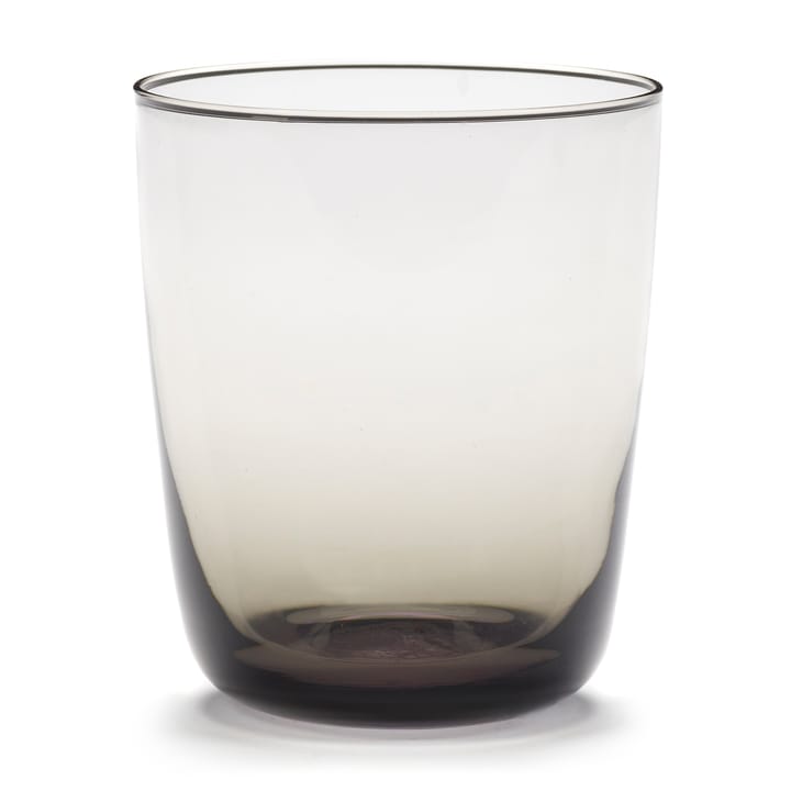 Cena high glass 8.5 cm - Smoky grey - Serax