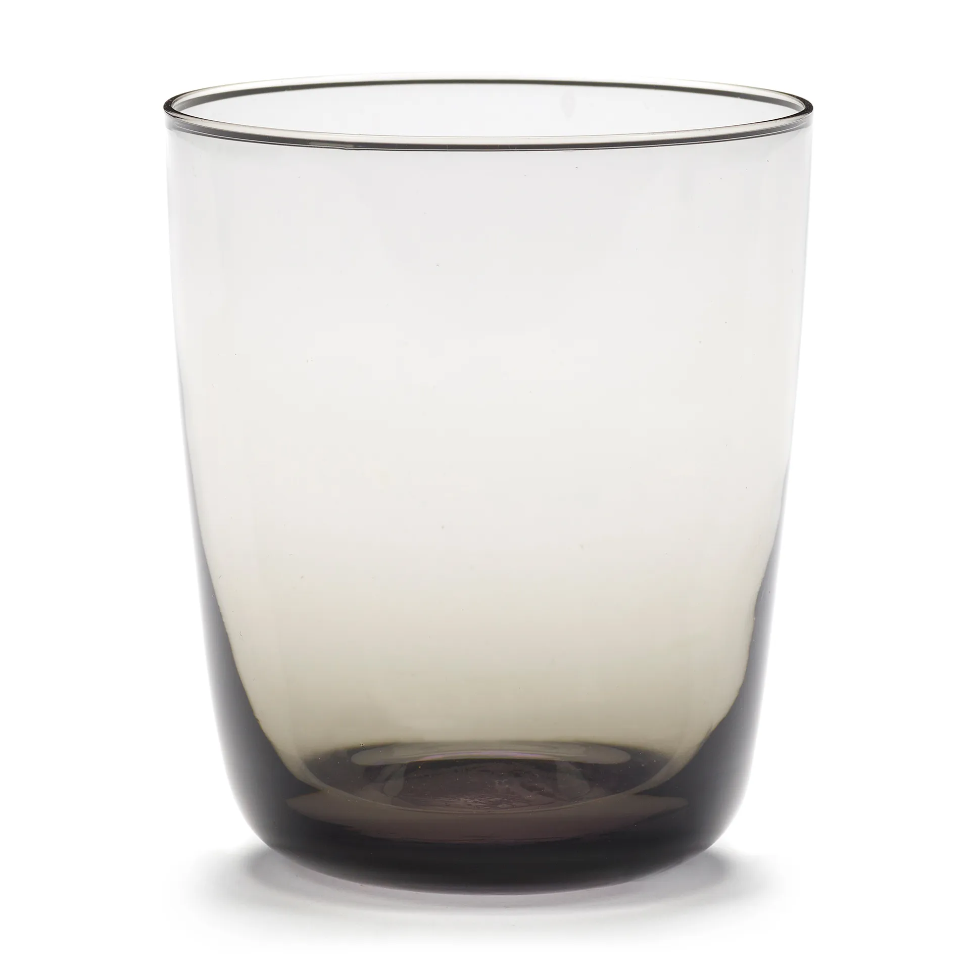 Cena high glass 8.5 cm, Smoky grey Serax