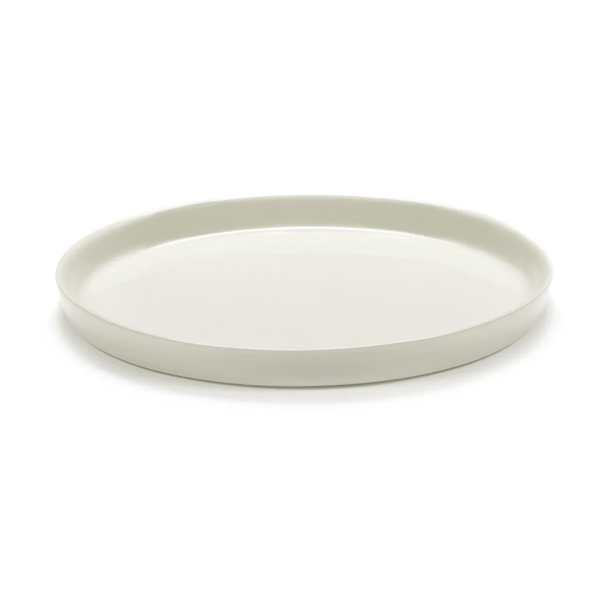 Serax Cena plate high M 22 cm Ivory | Scandinavian Design | Dinner plates | Beige