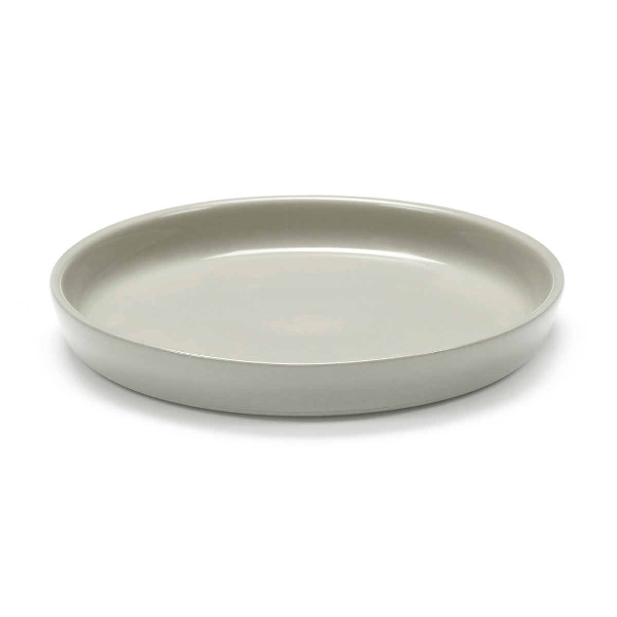 Serax Cena plate high XS 14 cm Sand | Scandinavian Design | Dinner plates | Grey
