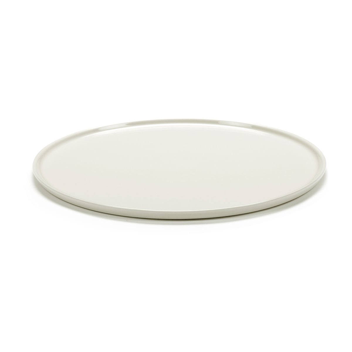 Serax Cena plate low M 22 cm Ivory | Scandinavian Design | Dinner plates | Beige