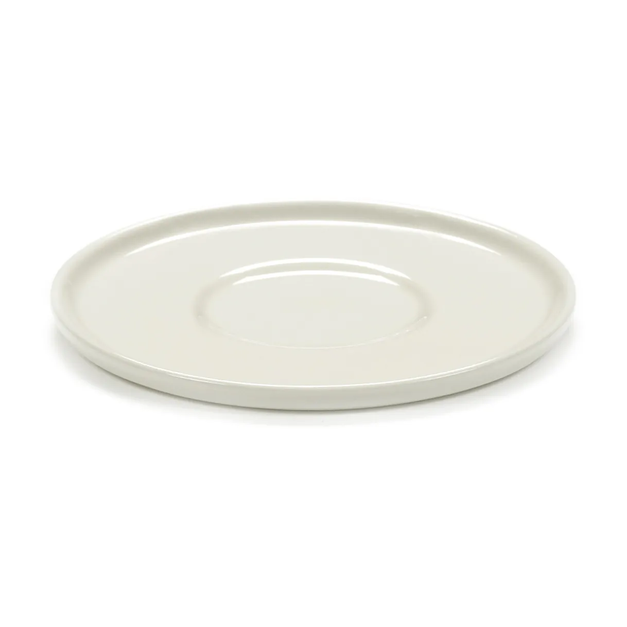 Serax Cena saucer for espresso cup 10 cm Ivory | Scandinavian Design | Tea & coffee saucers | Beige