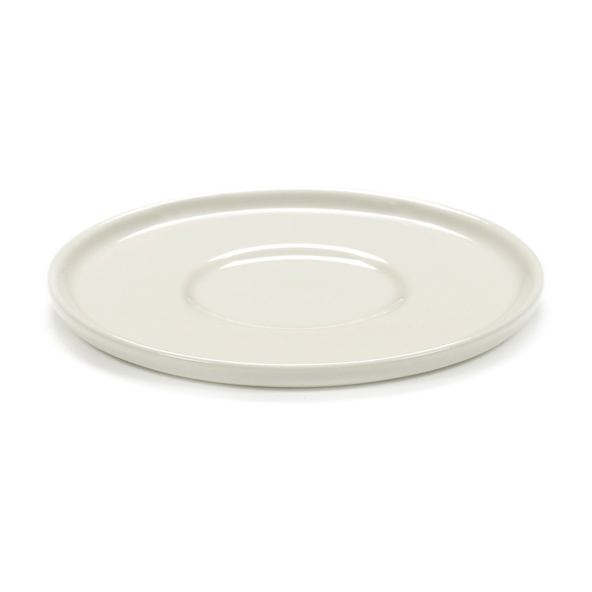 Serax Cena saucer for espresso cup 10 cm Ivory | Scandinavian Design | Tea & coffee saucers | Beige