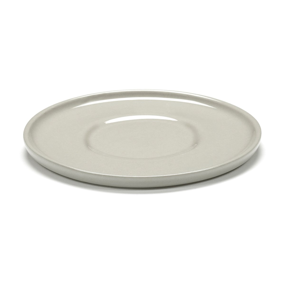 Serax Cena saucer for espresso cup 10 cm Sand | Scandinavian Design | Tea & coffee saucers | Grey