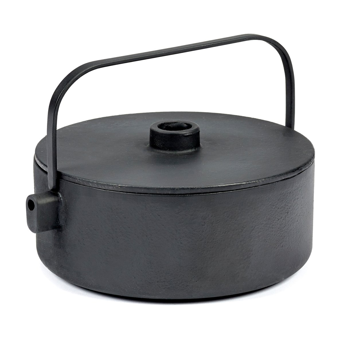 Serax Collage teapot cast-iron 1.2 l Black | Scandinavian Design | Teapots | Black
