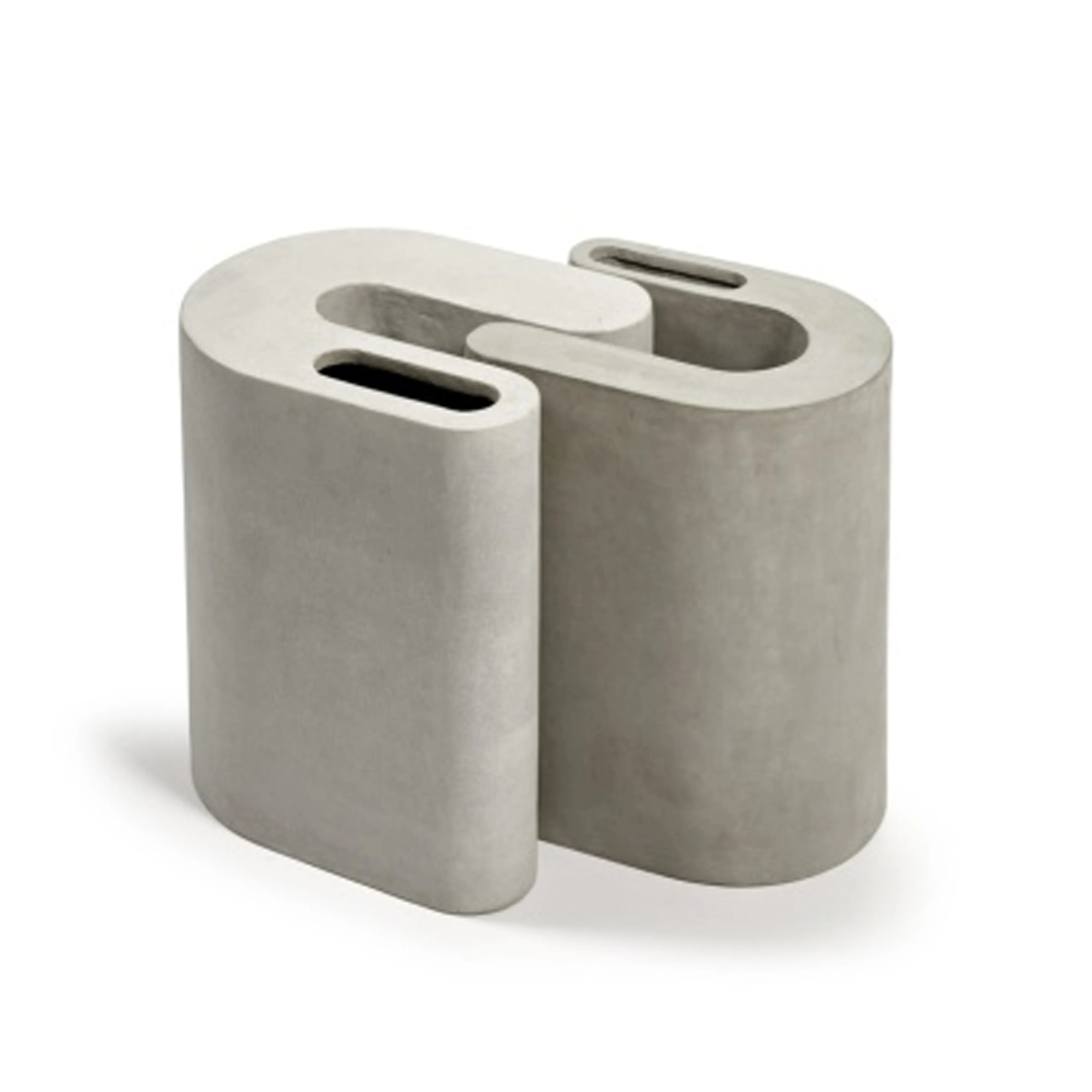 Concrete stool/sidotable 37 cm, Grey