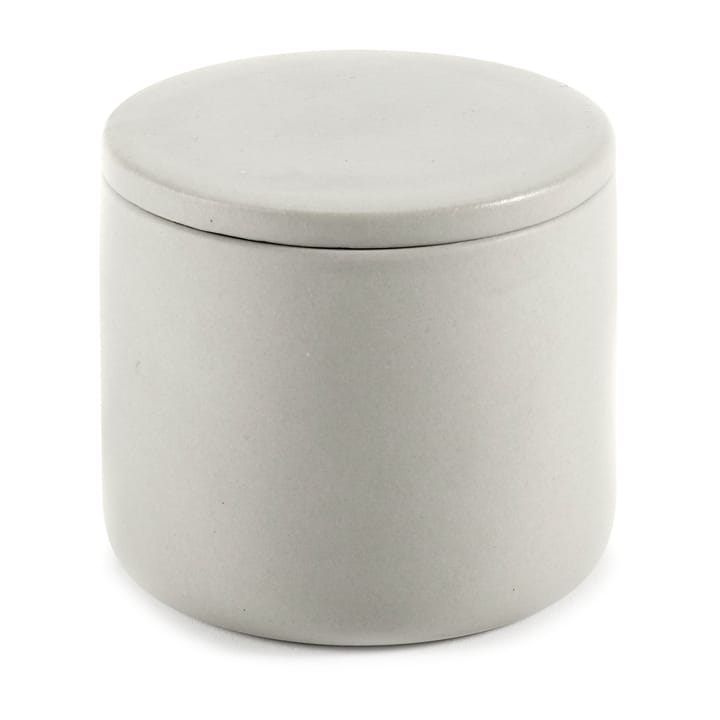 Cose storage jar with lid S low 7 cm - Beige - Serax