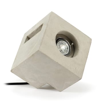Cube floor lamp 15x15 cm - Cement - Serax