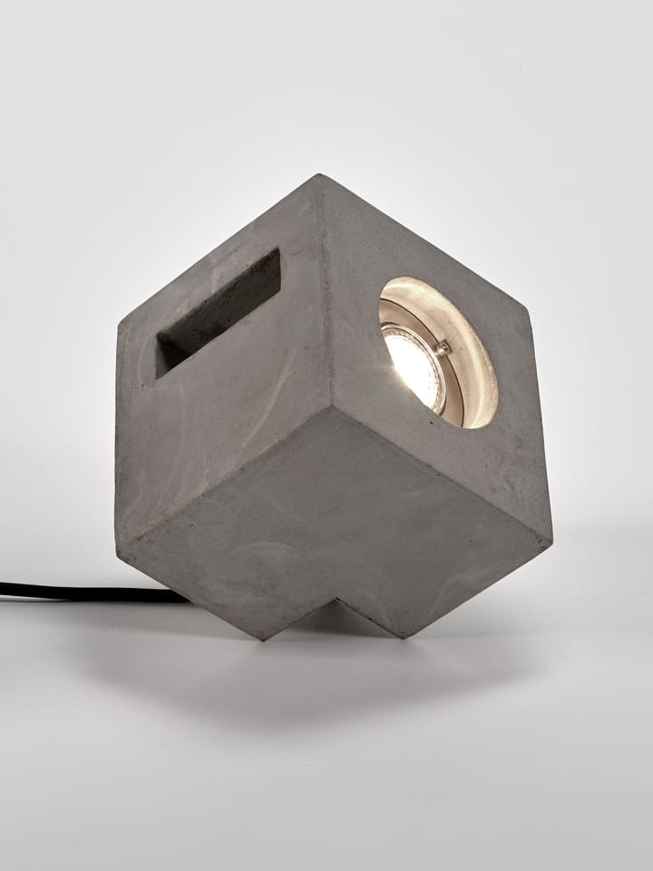 Cube floor lamp 15x15 cm - Cement - Serax