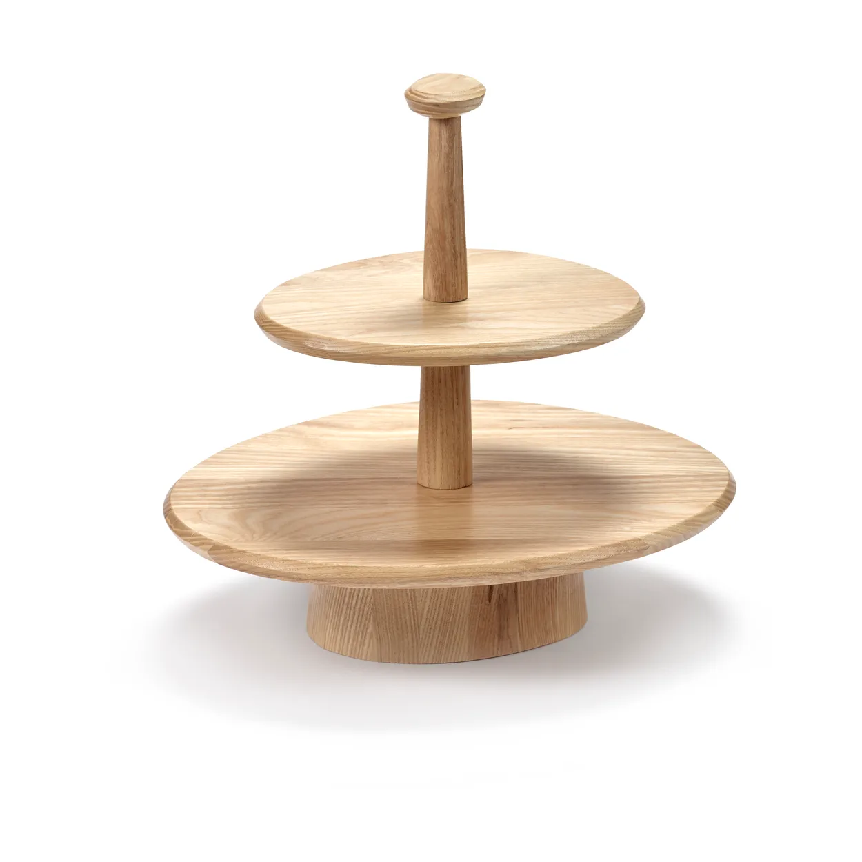 Serax Dune 01 cake dish 2 levels Ash | Scandinavian Design | Cake stands | Brown