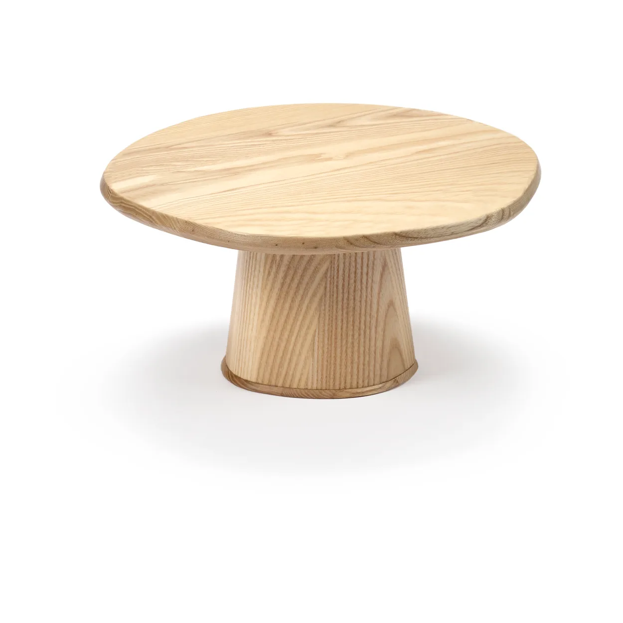 Serax Dune 02 cake plate o35 cm Ash | Scandinavian Design | Cake stands | Brown