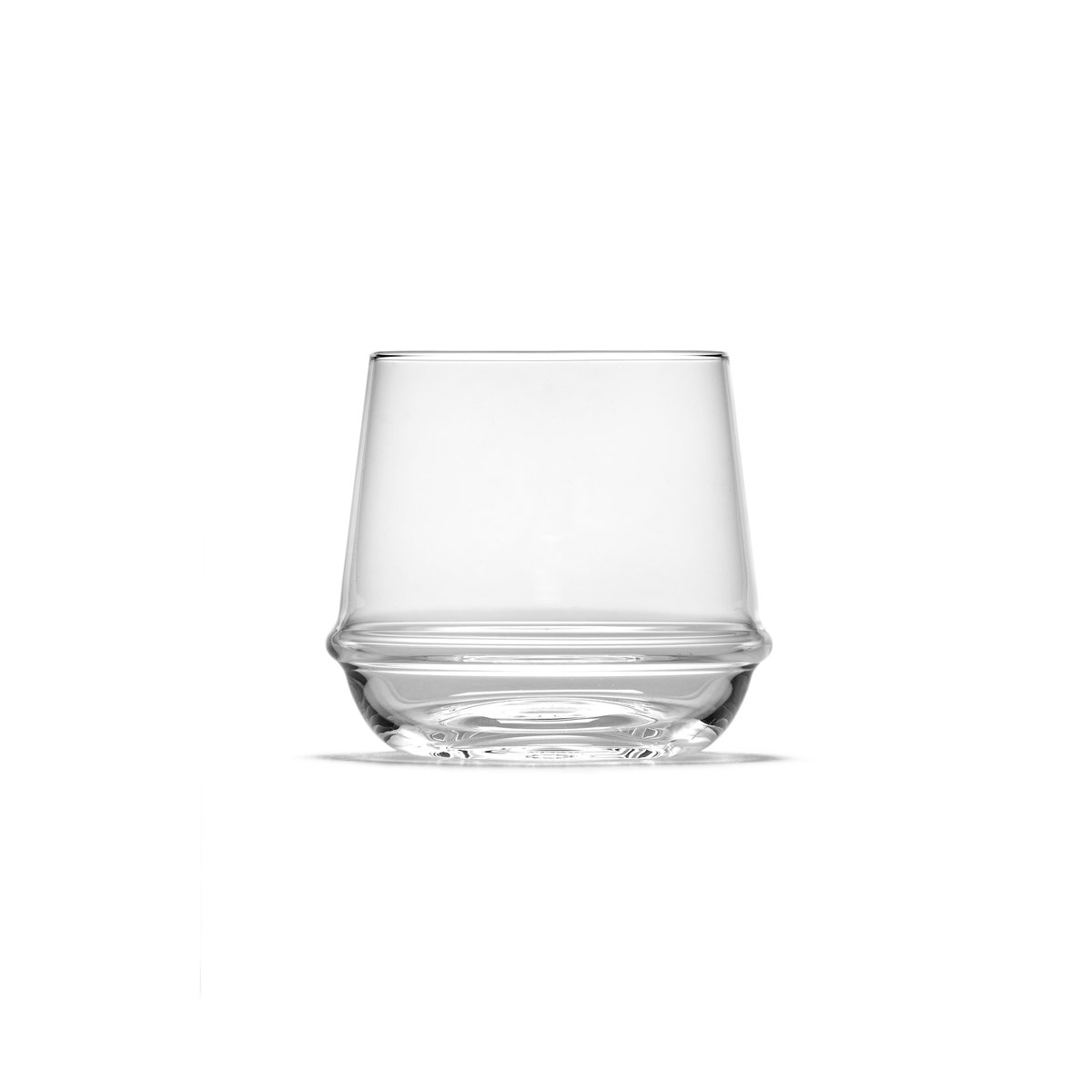 Serax Dune whisky glass 35 cl 4-pack Clear | Scandinavian Design | Transparent