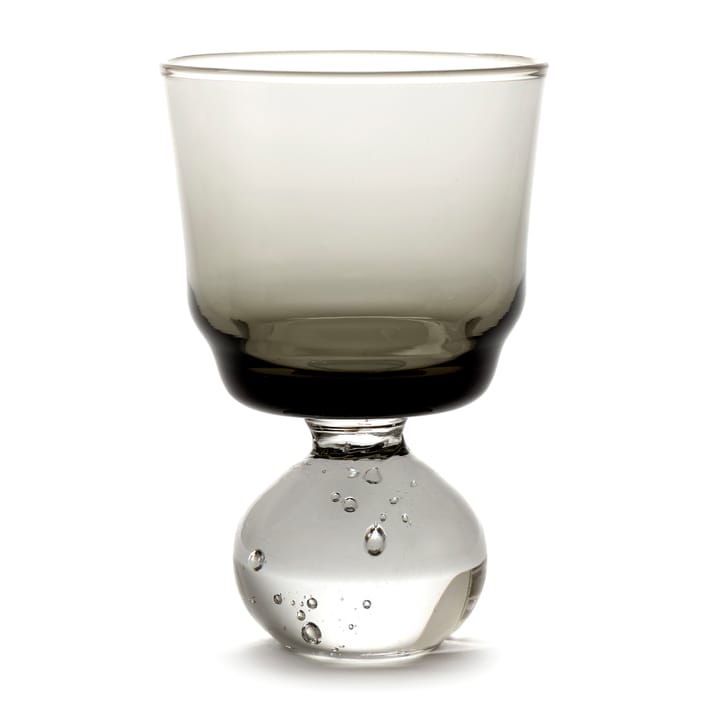 Eternal snow stem glass M 6.3 cm - Smoky grey - Serax