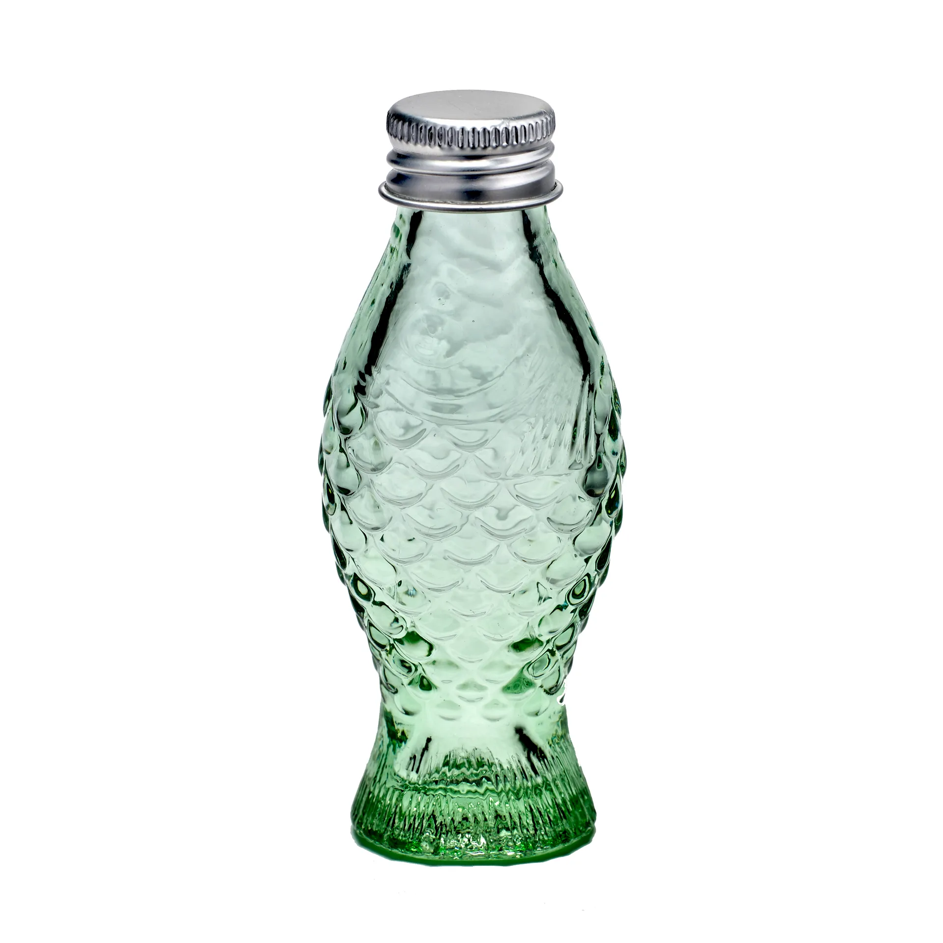 Fish & Fish bottle with lid 5 cl, green Serax