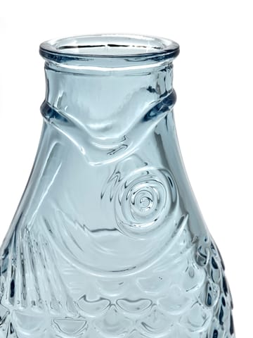 Fish & Fish glass bottle 1 l - Light blue - Serax