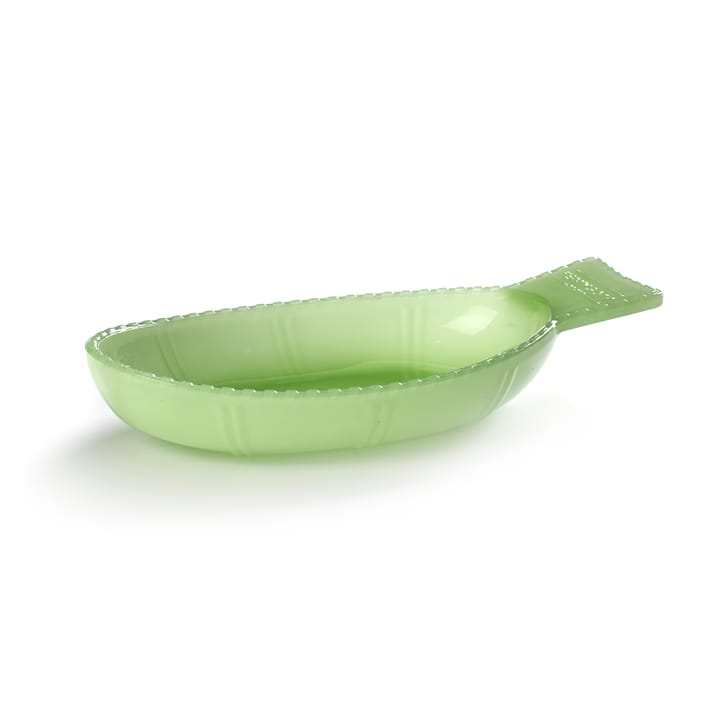 Fish & Fish serving saucer 14x26 cm - jadeite green - Serax