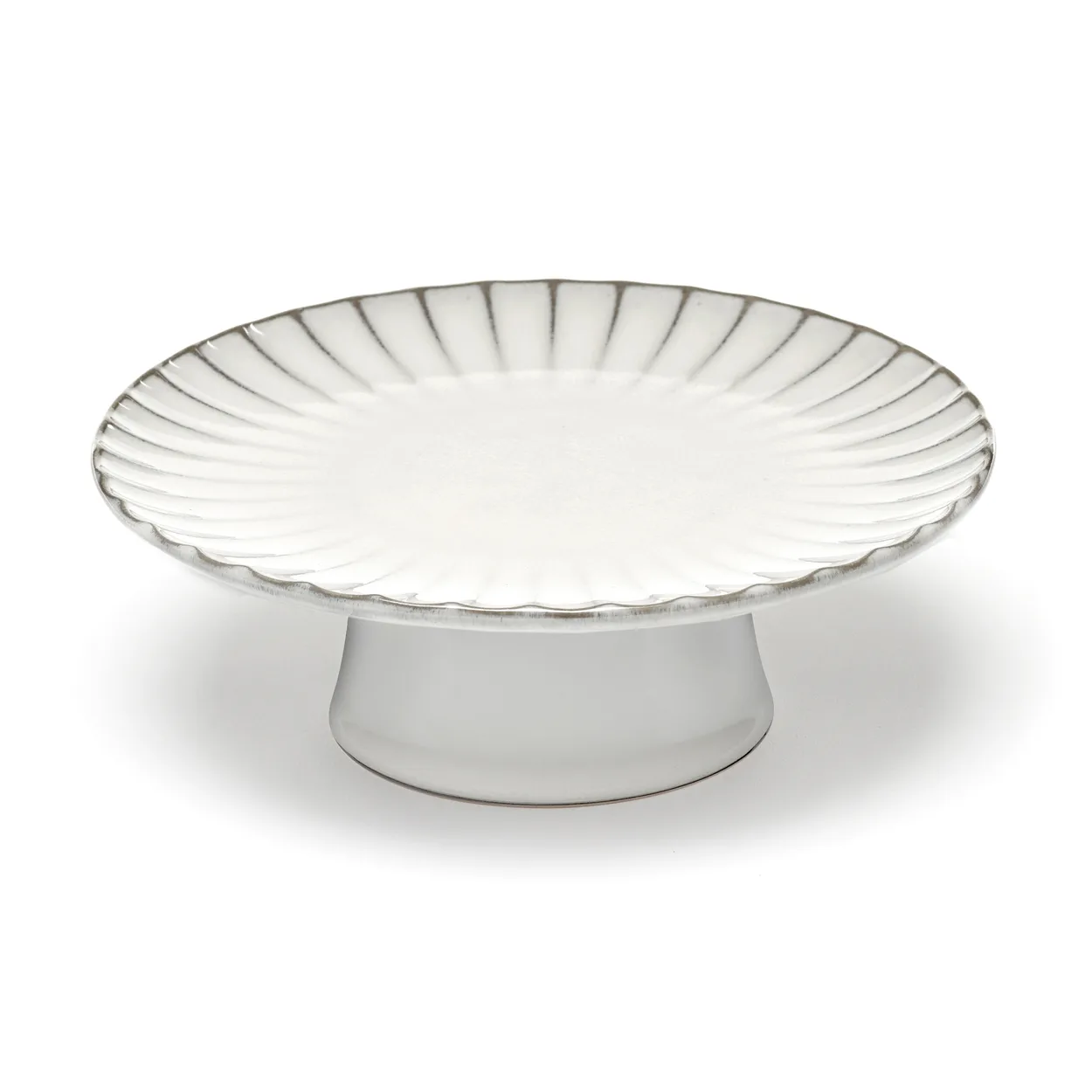 Serax Inku cake plate 21 cm White | Scandinavian Design | Cake stands | White