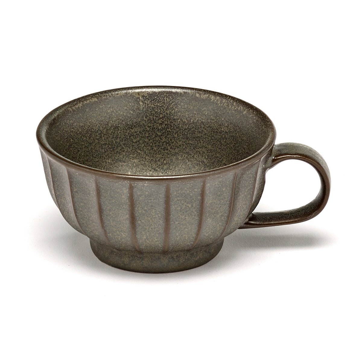 Serax Inku cappuccino cup 20 cl Green | Scandinavian Design | Coffee cups | Green