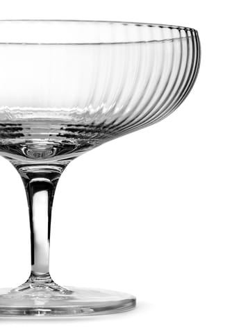 Inku champagne coupe glass 15 cl - Clear - Serax