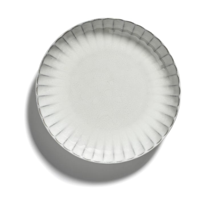 Inku high plate M Ø21 cm 2-pack - White - Serax