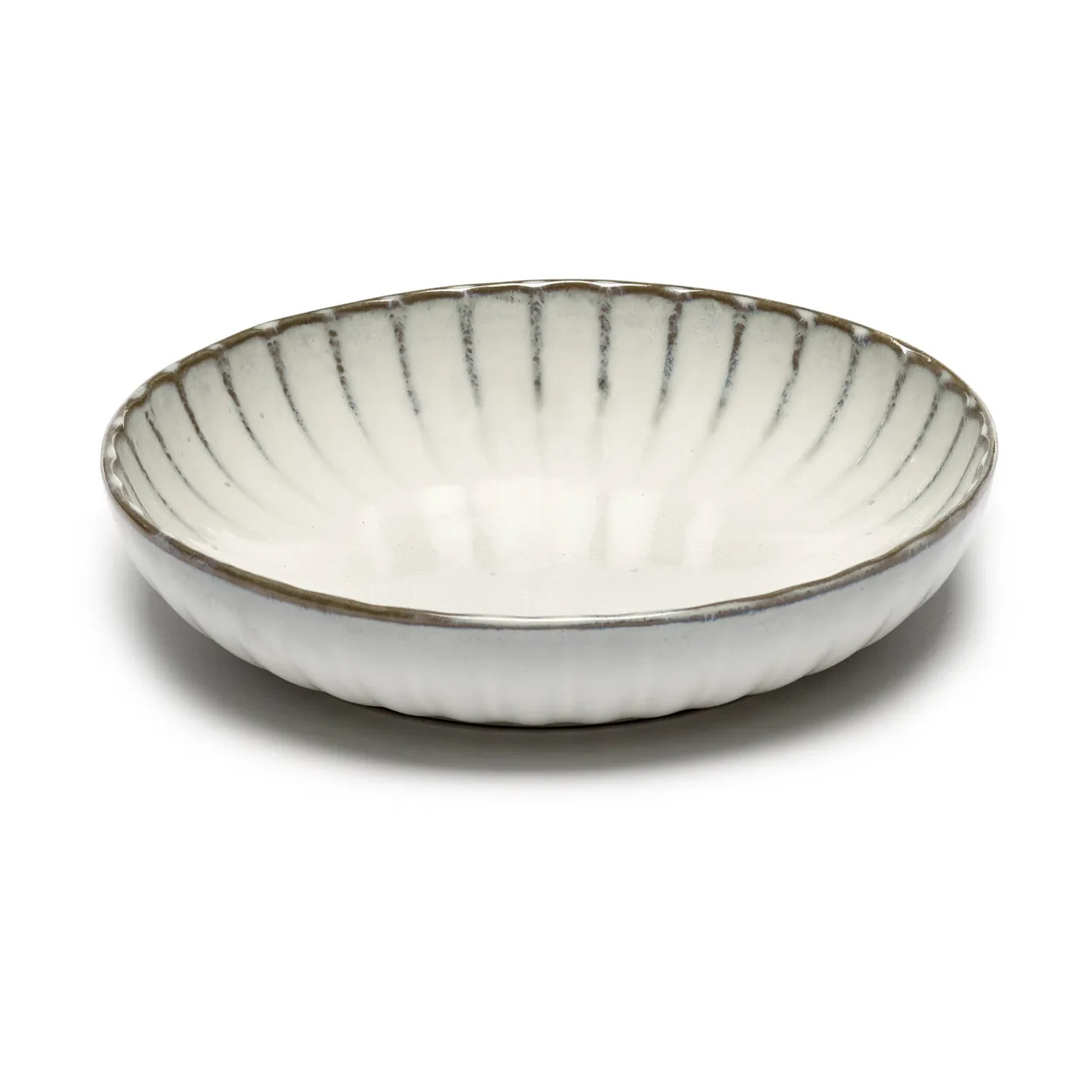 Serax Inku high plate S 19 cm White | Scandinavian Design | Dinner plates | White