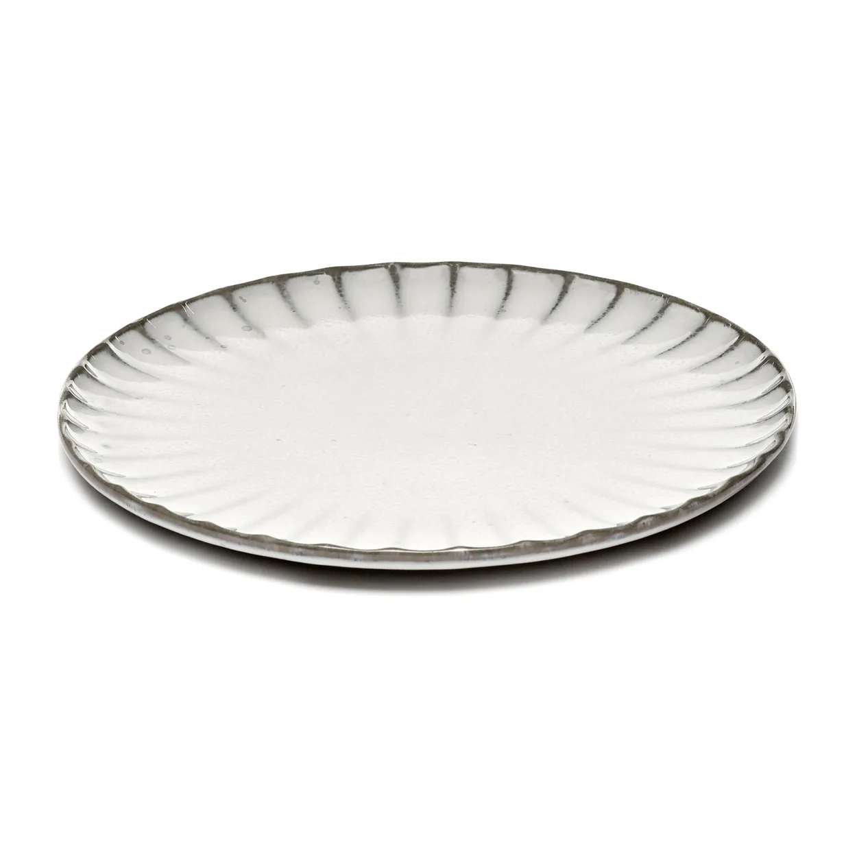 Serax Inku plate S 18 cm White | Scandinavian Design | Dinner plates | White