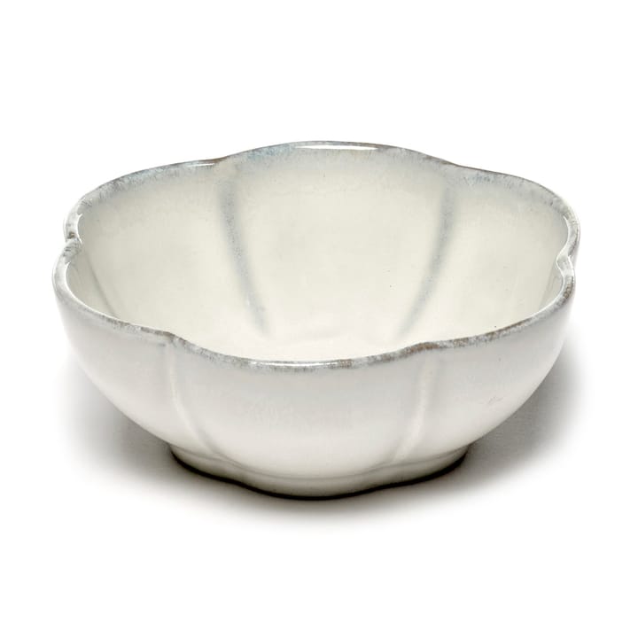 Inku ridged bowl M 11 cm - White - Serax