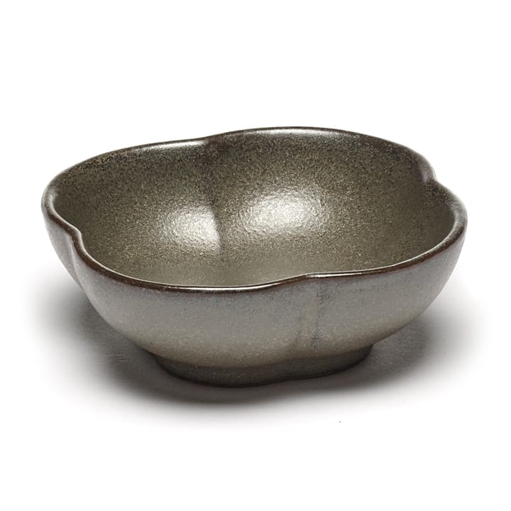 Inku ridged bowl S 9 cm - Green - Serax