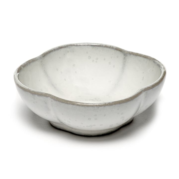 Inku ridged bowl S 9 cm - White - Serax