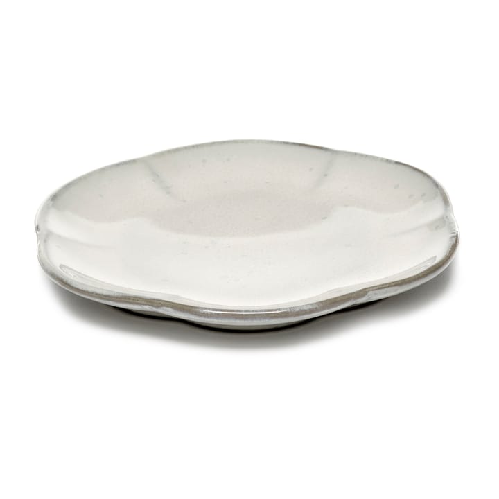 Inku ridged plate M 13.9 cm - White - Serax