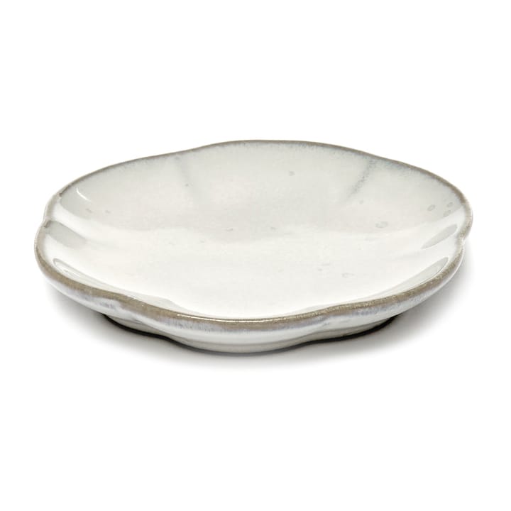 Inku ridged plate S 8.9 cm - White - Serax