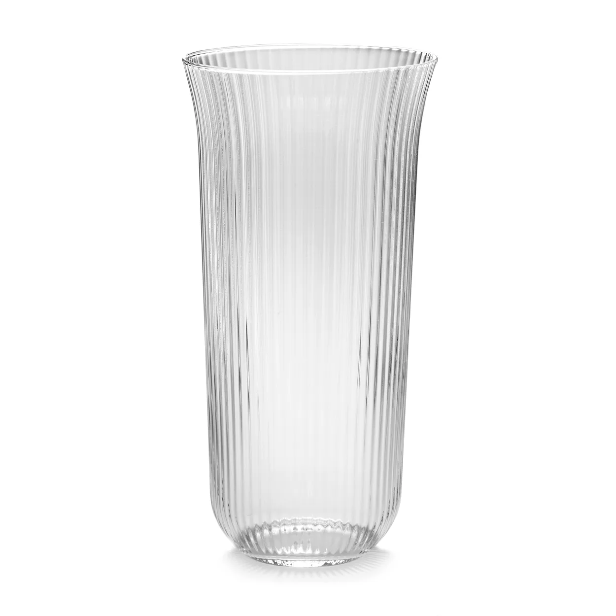 Serax Inku tall glass 45 cl Clear | Scandinavian Design | Long drink & highball glasses | Transparent