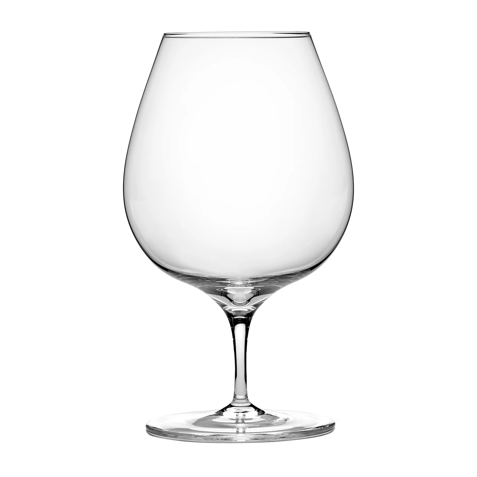 Inku white wine glass 50 cl, Clear Serax