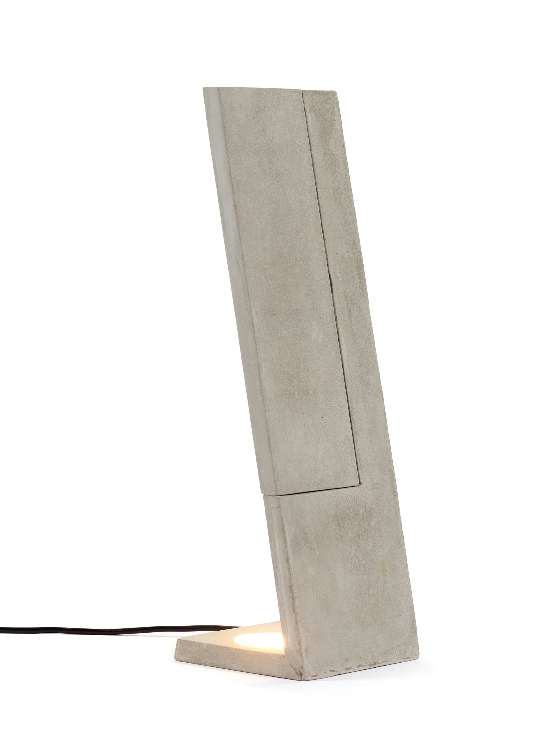 Ixelles Concrete table lamp 50.5 cm, Grey Serax