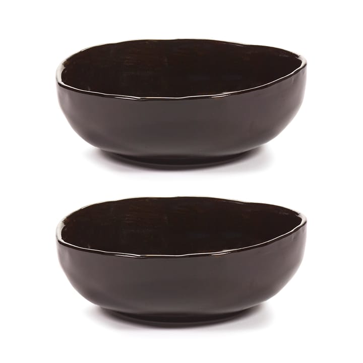 La Mère bowl S Ø11.5 cm 2-pack - Dark brown - Serax