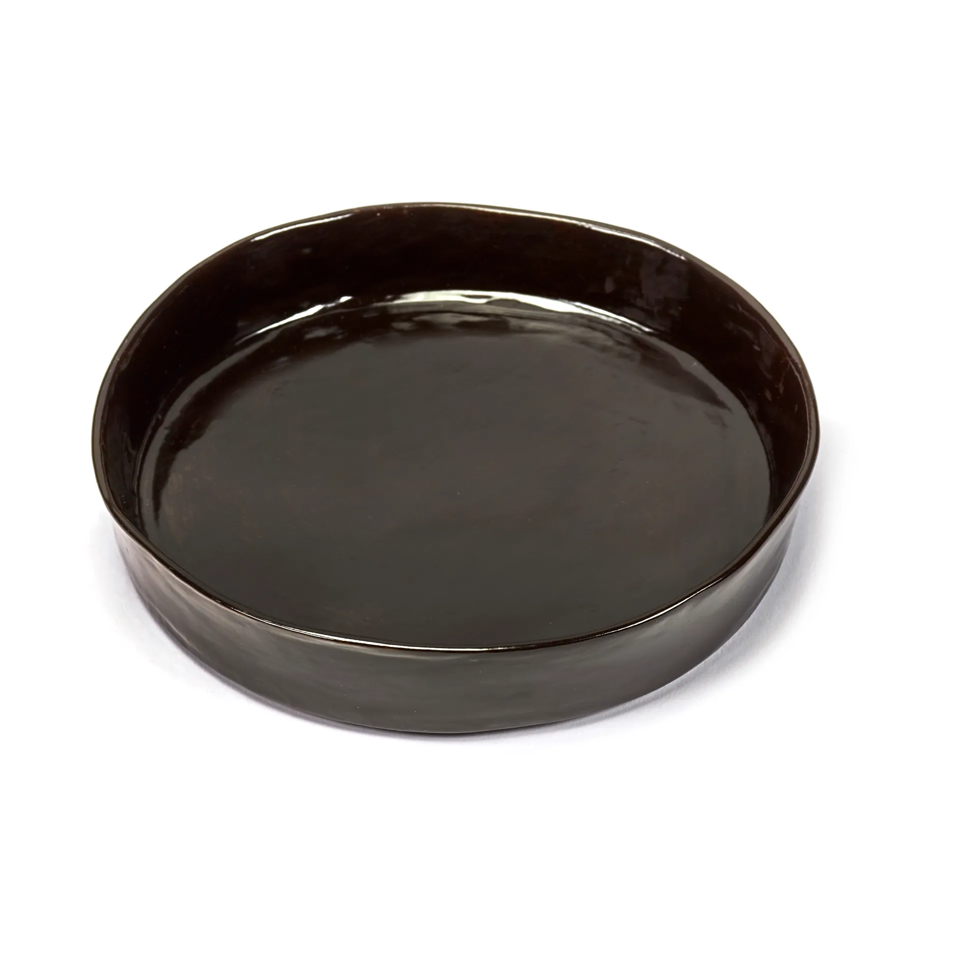 La Mère deep plate M Ø23 cm 2-pack, Dark brown Serax