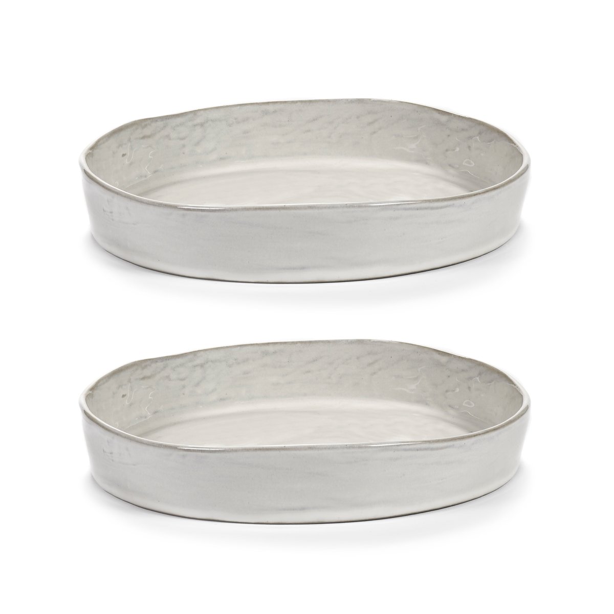 Serax La Mère deep plate S o20 cm 2-pack Off white | Scandinavian Design | Deep plates | White