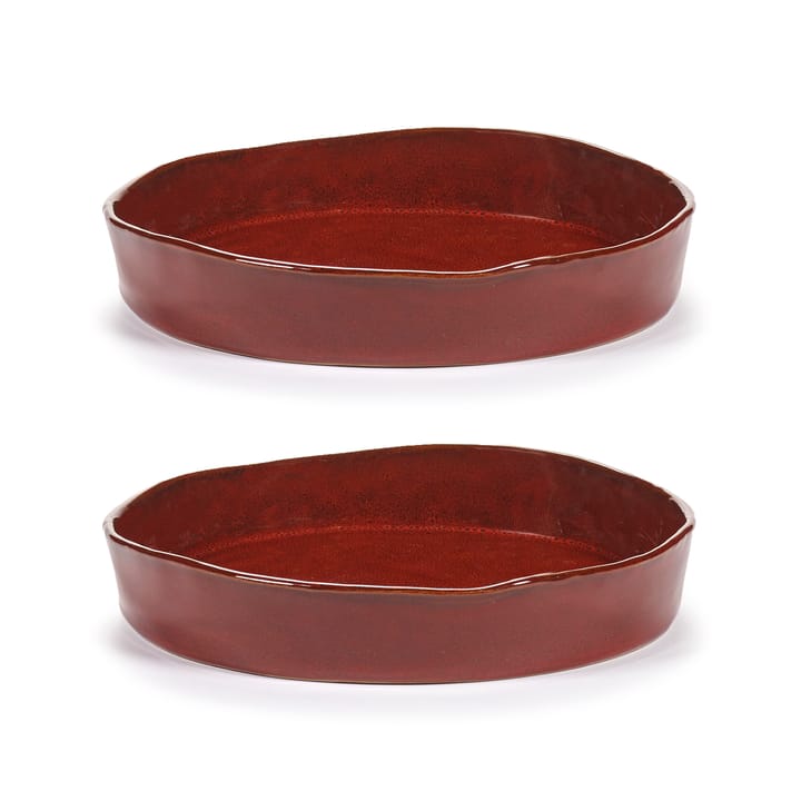 La Mère deep plate S Ø20 cm 2-pack - Venetian red - Serax