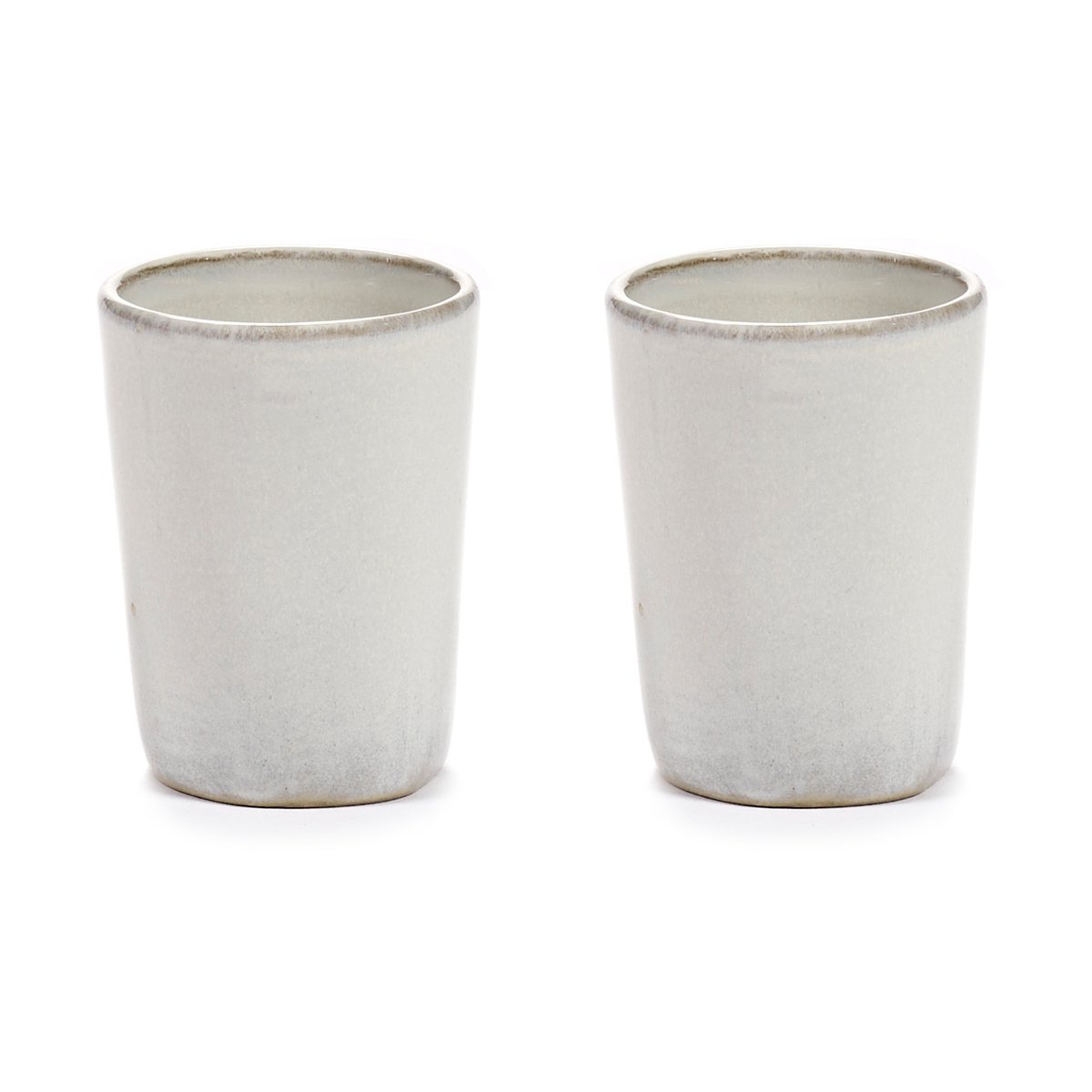Serax La Mère espresso cup 7 cl 2-pack Off white | Scandinavian Design | Espresso cups | White