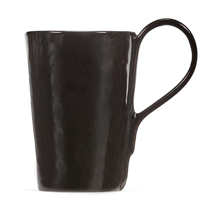 La Mère mug 33 cl 2-pack - Dark brown - Serax