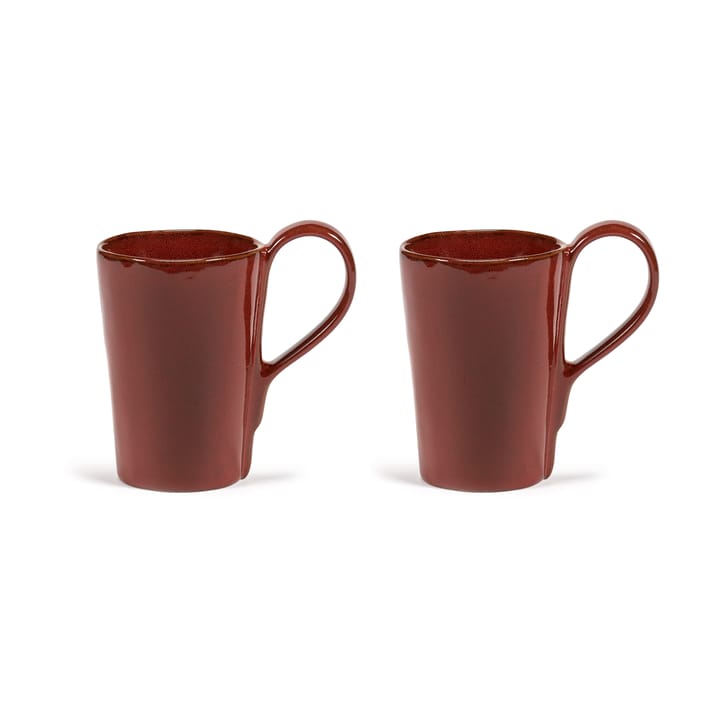 La Mère mug 33 cl 2-pack - Venetian red - Serax