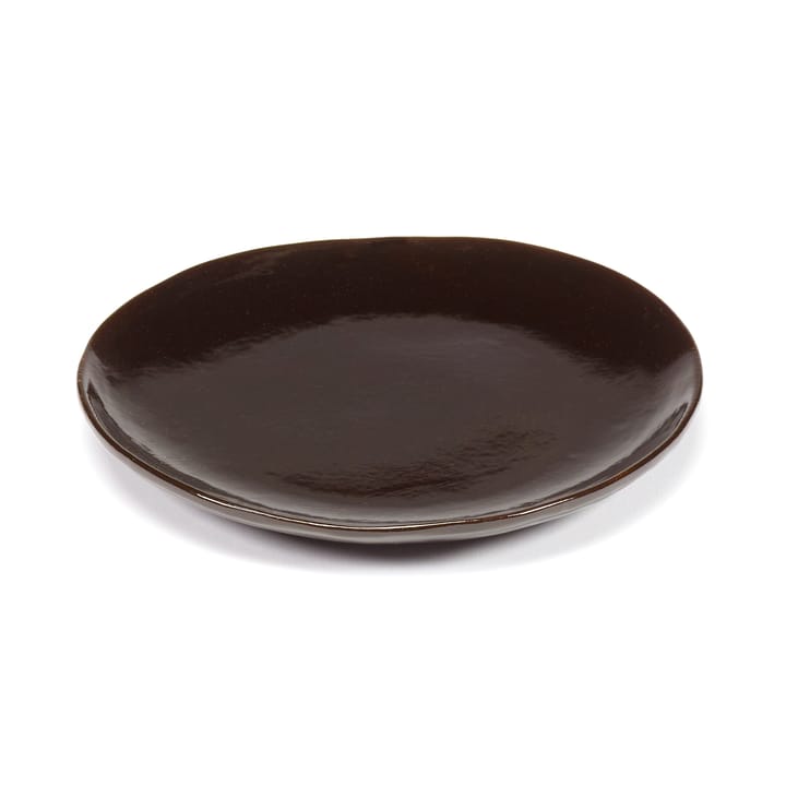 La Mère plate S Ø18 cm 2-pack - Dark brown - Serax