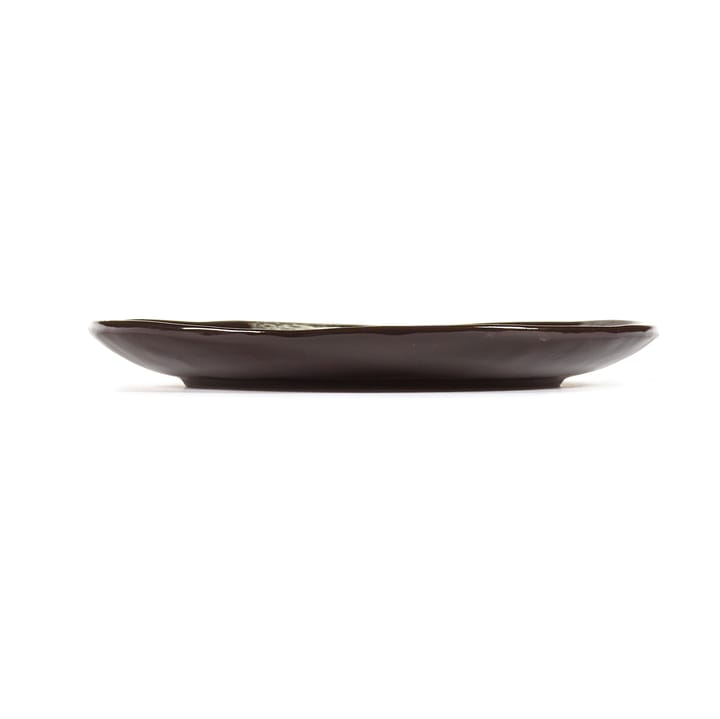 La Mère plate S Ø18 cm 2-pack - Dark brown - Serax