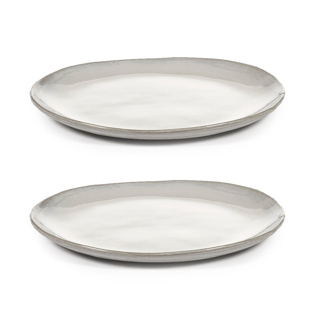 Serax La Mère plate S o18 cm 2-pack Off white | Scandinavian Design | Small plates & side plates | White